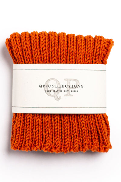 Orange Knit
