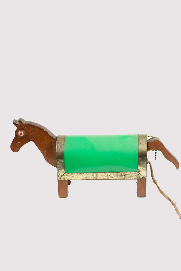 Antique Horse Lamp