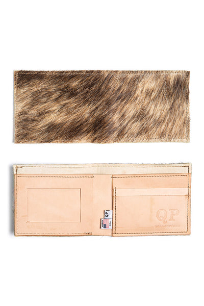 Men's Wallet - Cowhide Hair