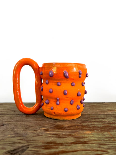 Orange and Purple Gloop Mug