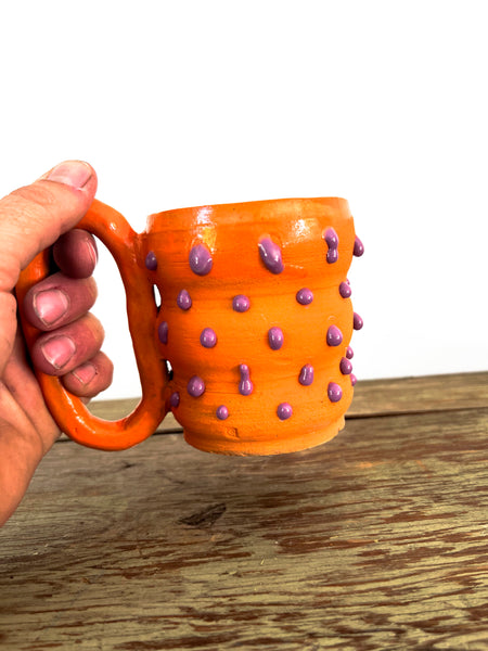 Orange and Purple Gloop Mug