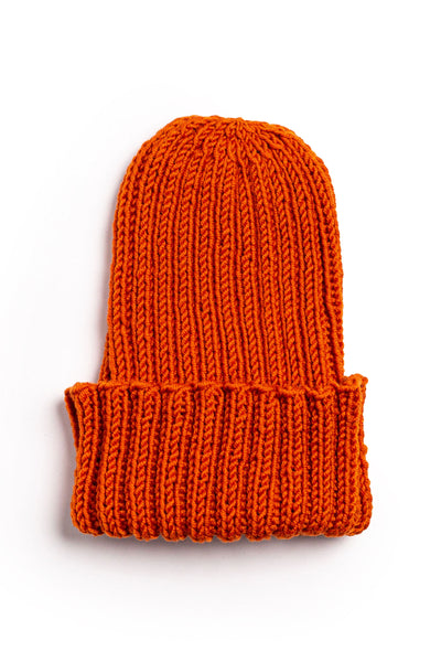 Orange Knit