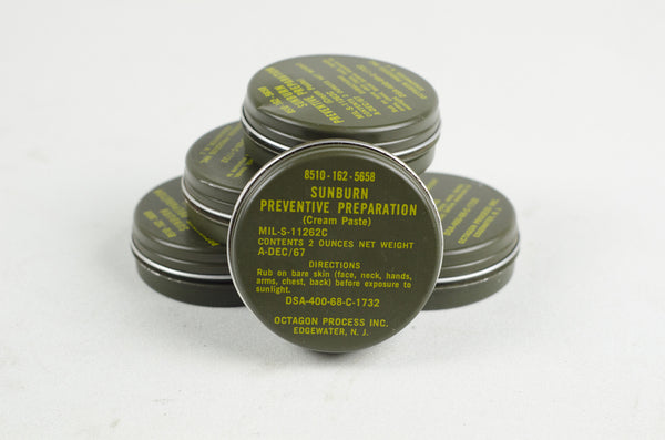 Military Sunscreen Canister