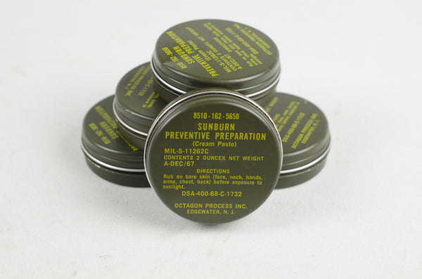 Military Sunscreen Canister